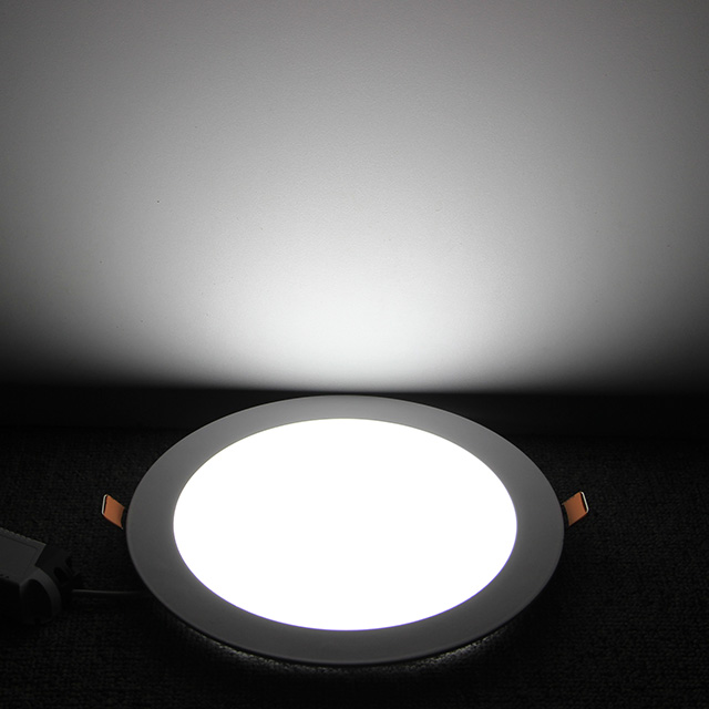超薄 LED 面板灯嵌入式 LED 吸顶灯 3w/6w/12w/18w/24w 超薄面板灯