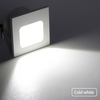 室内 1w 方形阶梯照明迷你嵌入式 LED 壁式楼梯灯